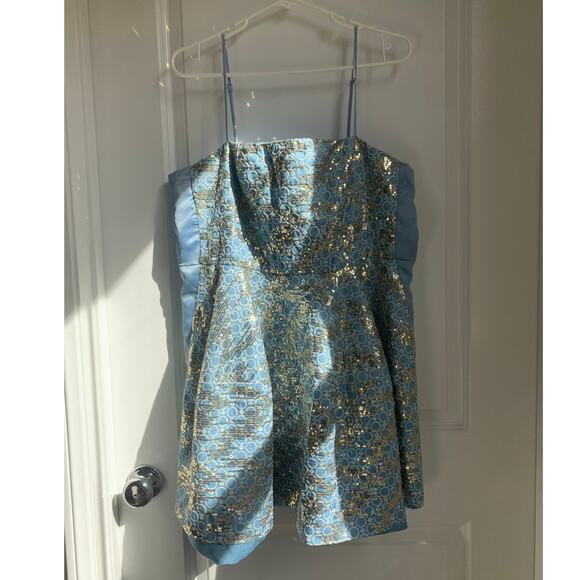 ELLIATT Robe Makenzie Size Medium Beaded‎ Embroidered Sequin - Picture 5 of 11